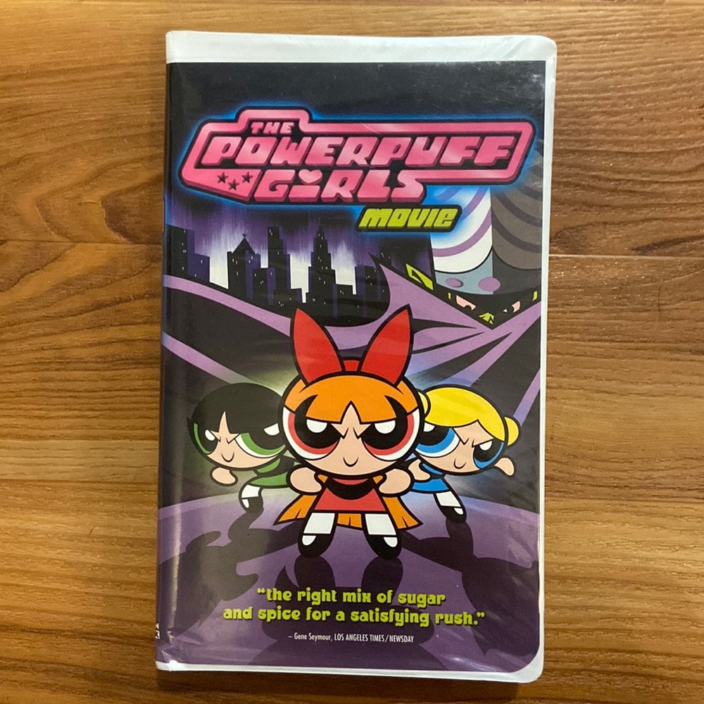The Powerpuff Girls Movie - VHS Tested & Works! 📼 ❤️💙💚